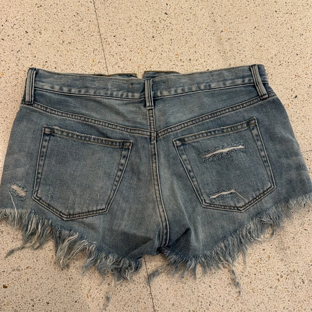 Free People denim shorts